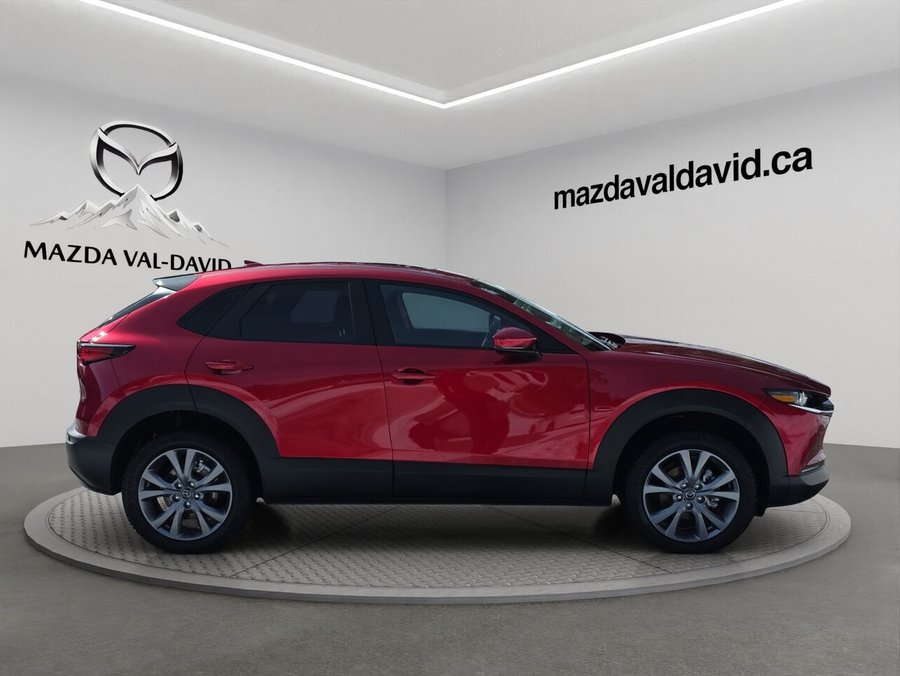 2026 Mazda CX-30 GT, awd, toit ouvrant, Écran 360 degré, Navigation, chargeur sans fil pour cellulaire Soul Red Crystal Metallic