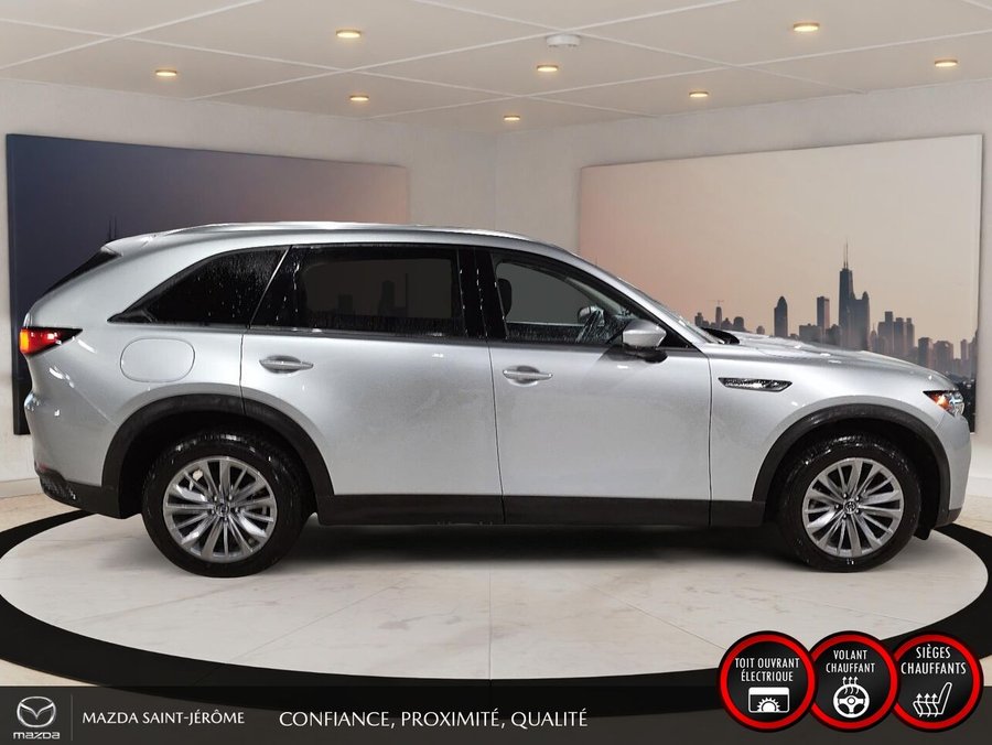 2024 Mazda CX-90 hybride rechargeable GS-L | PHEV | HYBRIDE RECHARGABLE | 7 PASS CUIR Grey