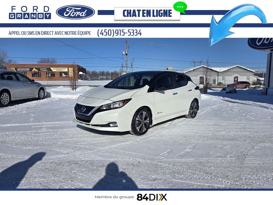 Nissan LEAF SV 2019 Blanc