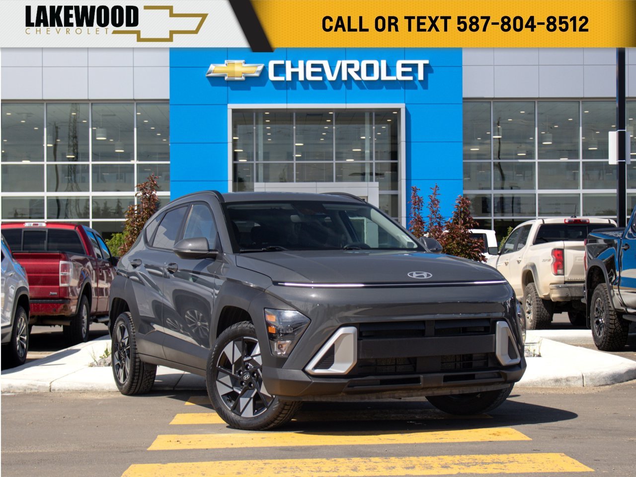 2024 Hyundai Kona 2.0L Preferred AWD Grey Sherwood Park - photo #0