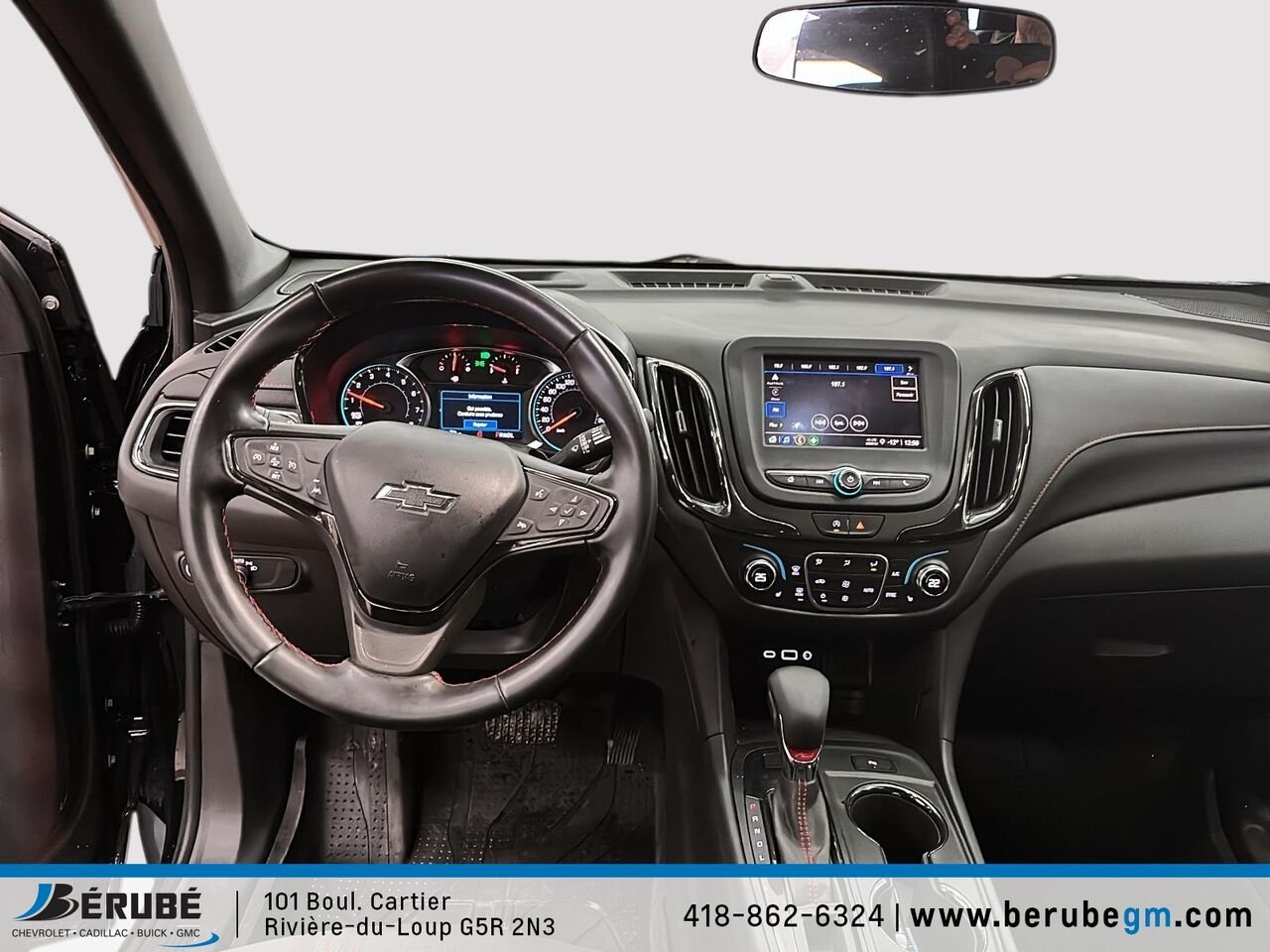 CHEVROLET EQUINOX RS AWD RS 4 portes TI 2023 Noir Rivière-du-Loup - photo #9