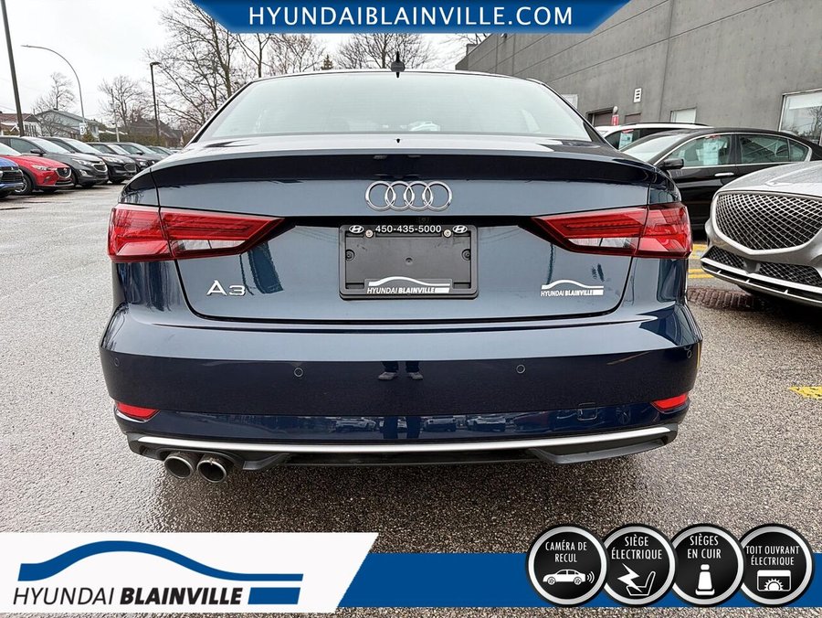 2019 Audi A3 berline 2019 Blue