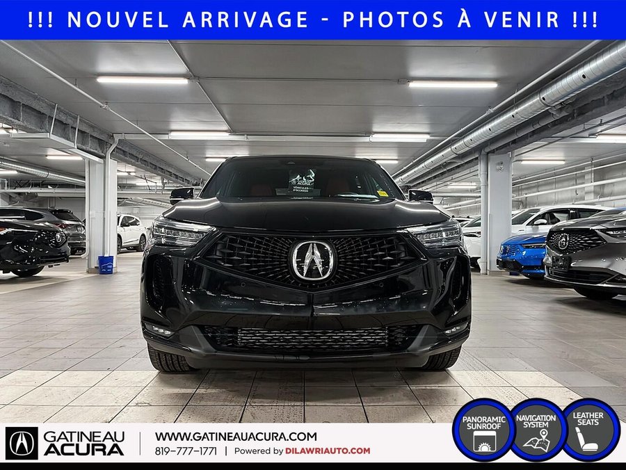 Acura RDX *** UN PROPRIO + CLEAN CARFAX + BAS KILOMÉTRAGE*** 2024 Noir