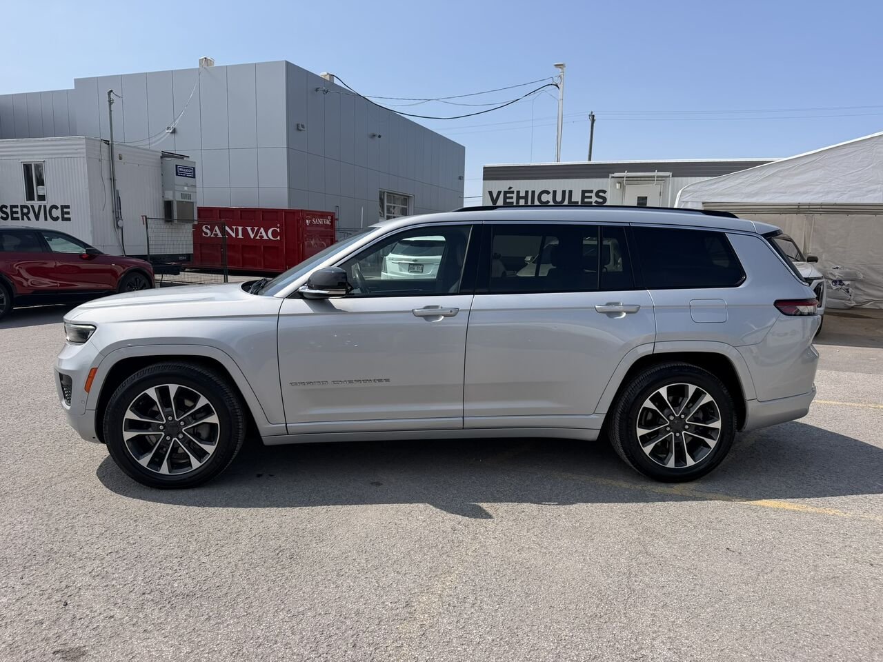 Jeep Grand Cherokee L Overland 4x4 HEMI 5.7L 2022 Argent Laval - photo #8