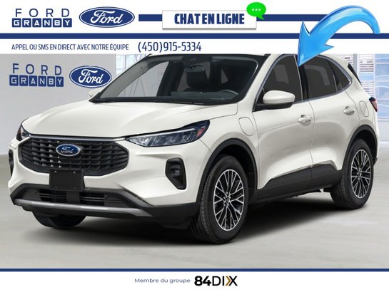 2026 Ford Escape Star White Metallic Tri-Coat