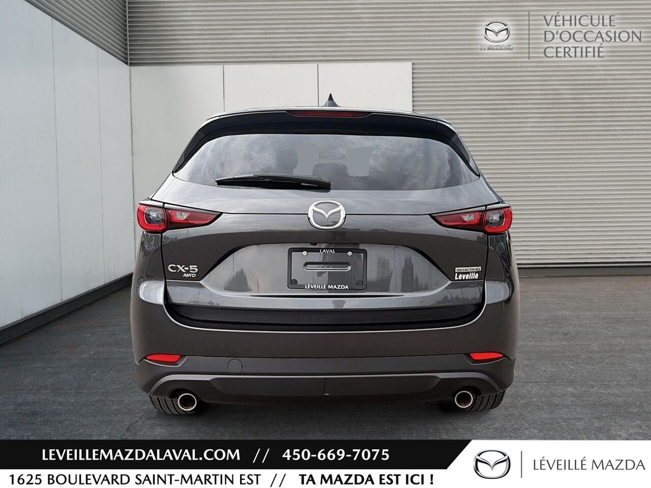 Mazda CX-5 GS TI 2023 Gris Laval - photo #6