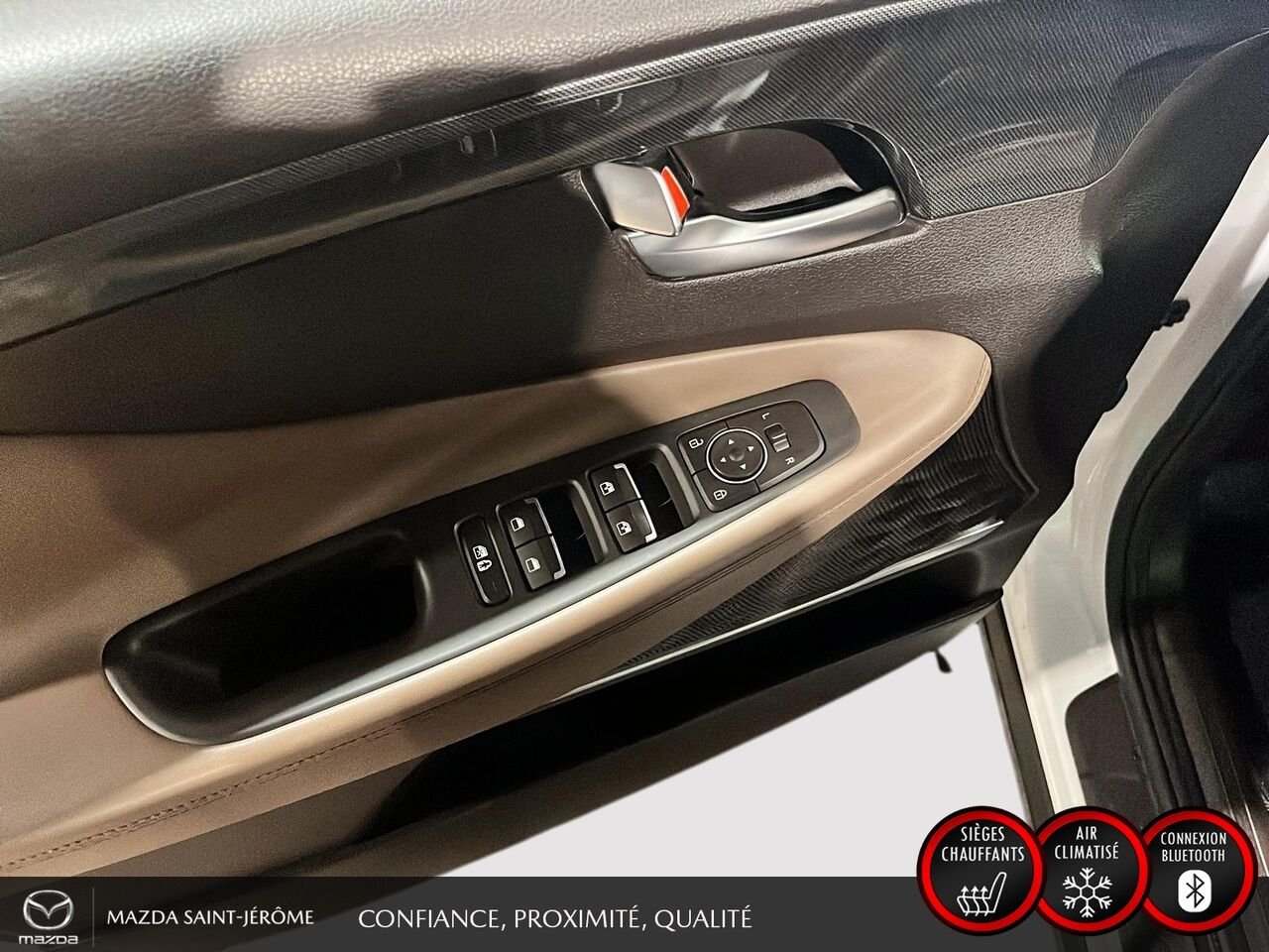 2022 Hyundai Santa Fe Hybrid TOIT PANORAMIQUE | CUIR | AWD | White Saint-Jérôme - photo #12