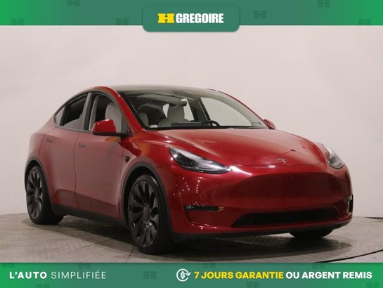 Tesla Model Y 2022 2022 Rouge