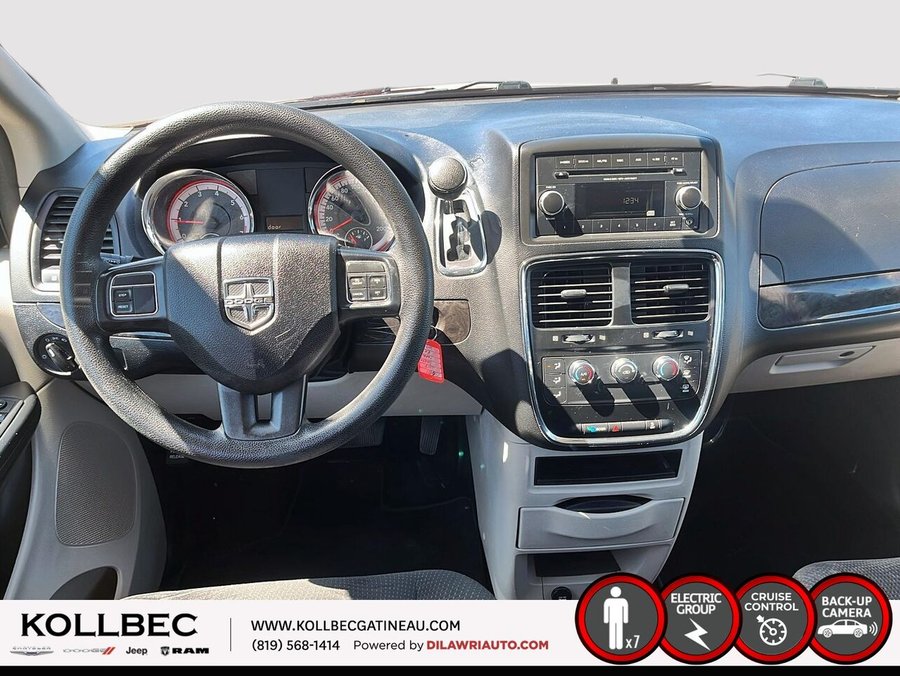 2019 DODGE GRAND CARAVAN *** UN PROPRIO + CLEAN CARFAX + BAS KILOMÉTRAGE*** Red