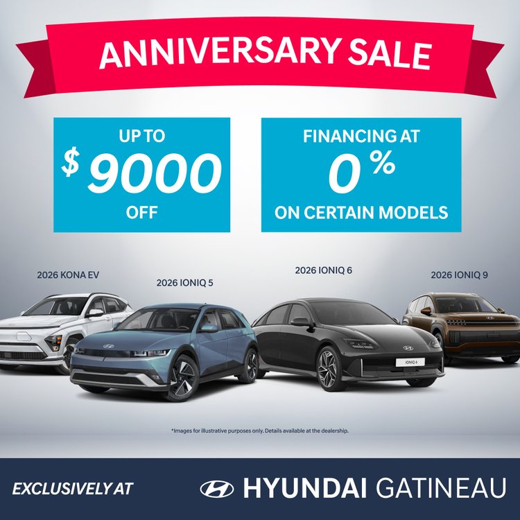 Hyundai Gatineau promo juin vehicules electriques EN