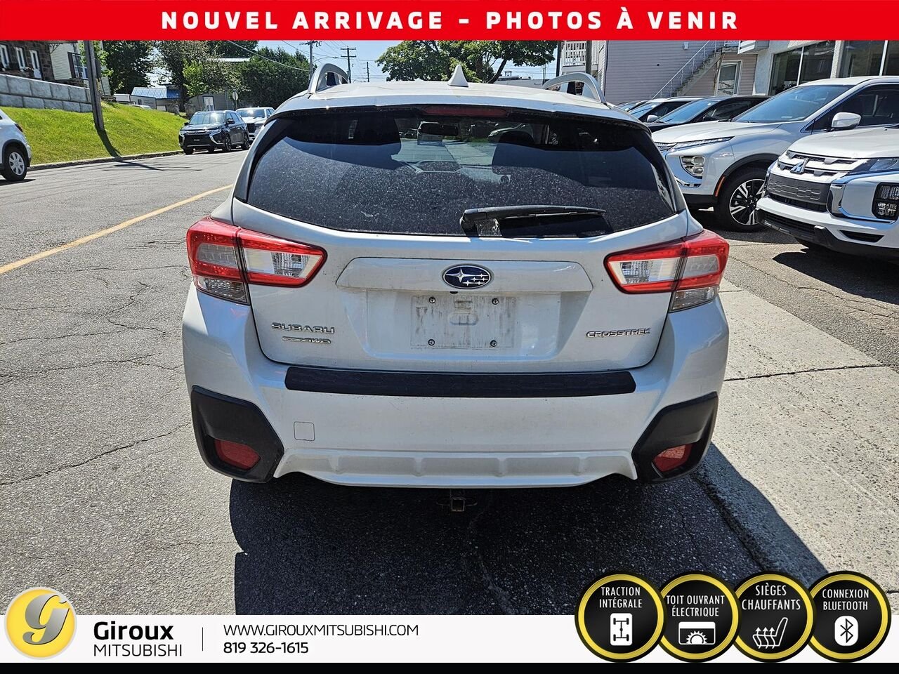 2019 Subaru Crosstrek White Sainte-Agathe-des-Monts - photo #4