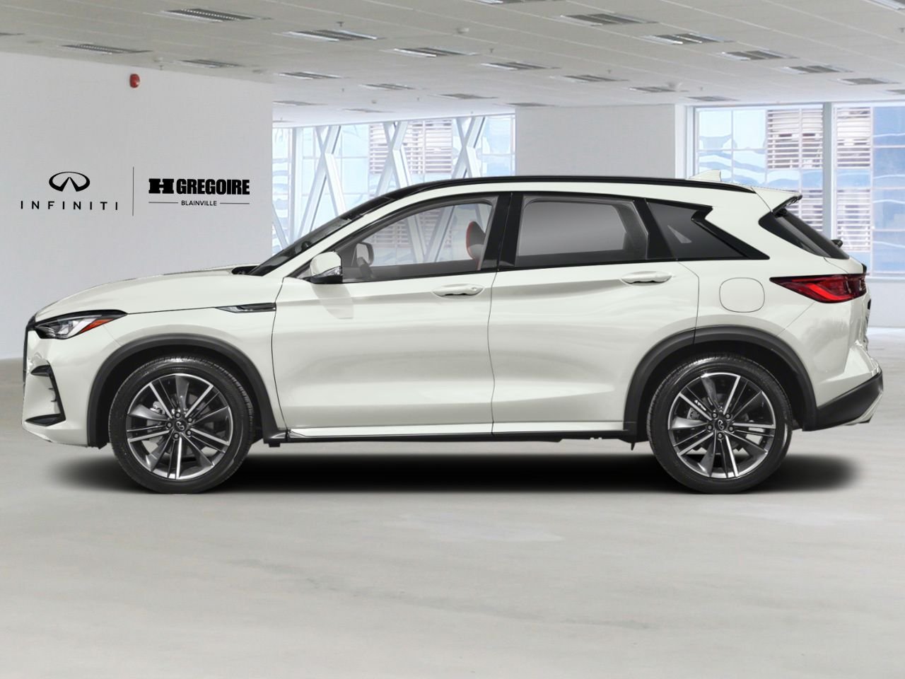 INFINITI QX50 2025 Teinte Blanc radiant nacré Blainville - photo #1