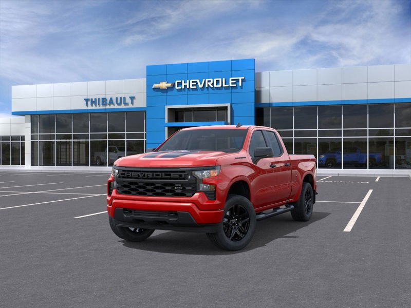 CHEVROLET Silverado 1500 Custom cabine double 4RM 147 po 2026 ROUGE ARDENT Sherbrooke - photo #7