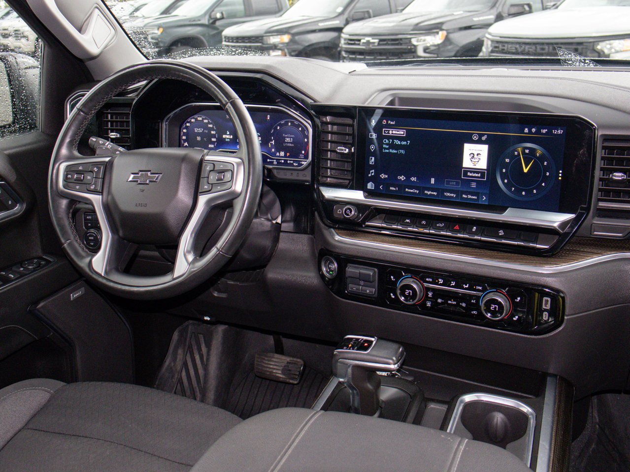 2024 Chevrolet Silverado 1500 4WD Crew Cab 147 RST Black Sherwood Park - photo #30