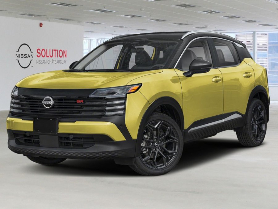 NISSAN Kicks 2026 2026 Jaune yuzu métallisé/Noir intense