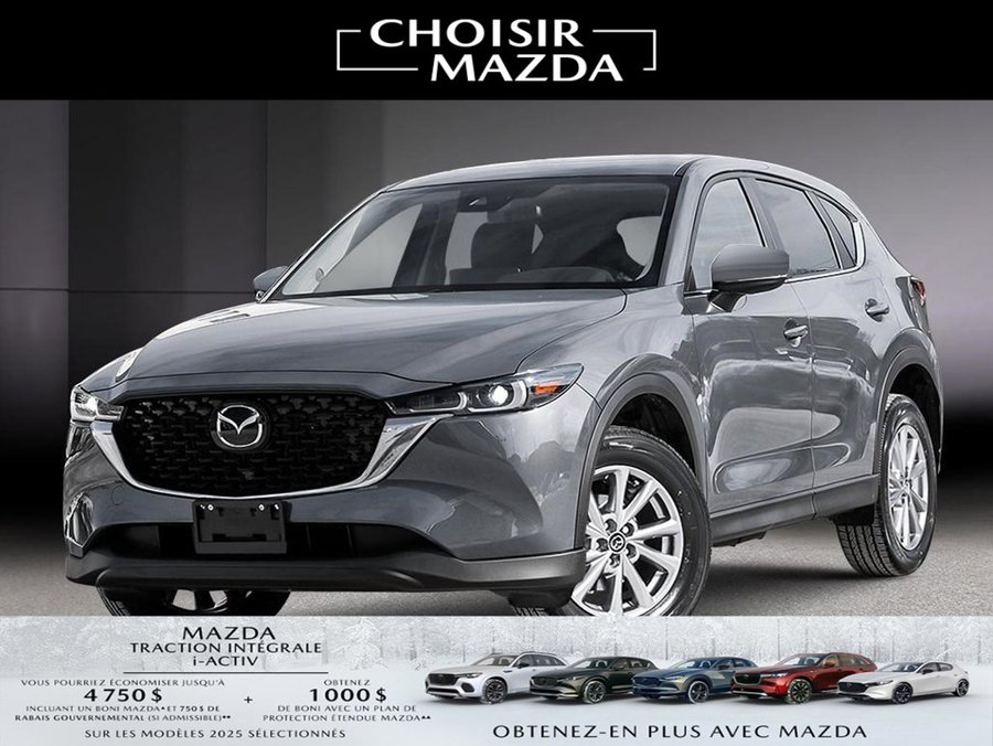 Mazda CX-5 2025 2025 Gris mécanique métallisé