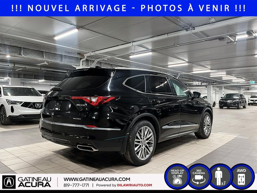Acura MDX *** UN PROPRIO + CLEAN CARFAX *** 2023 Noir