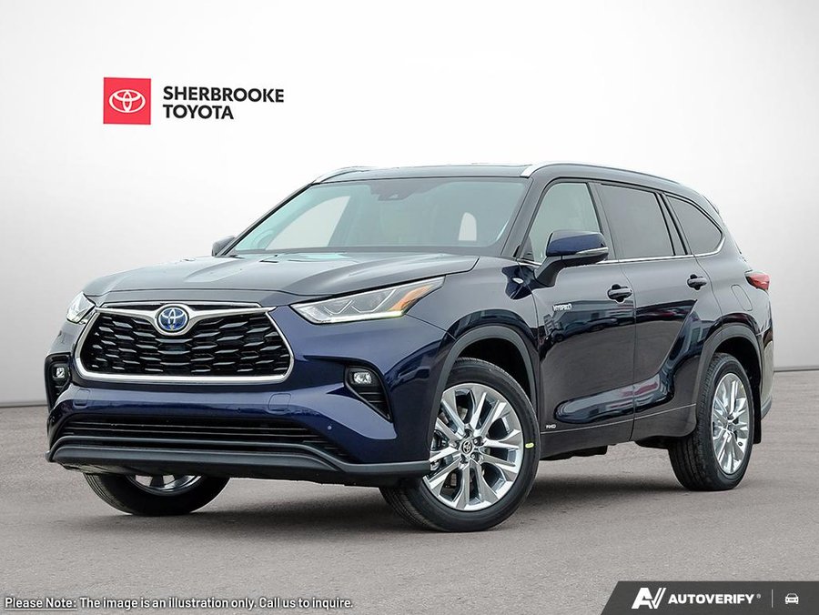 Toyota Highlander 2026 2026 Bleu héliographique