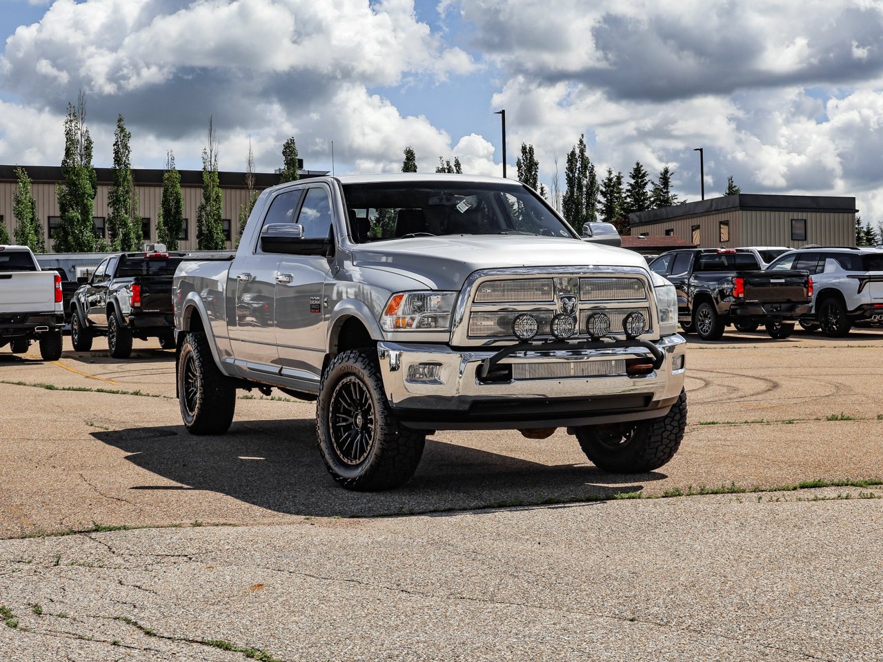 2010 Dodge Ram 3500 4WD Mega Cab 160.5 Laramie Grey Sherwood Park - photo #1