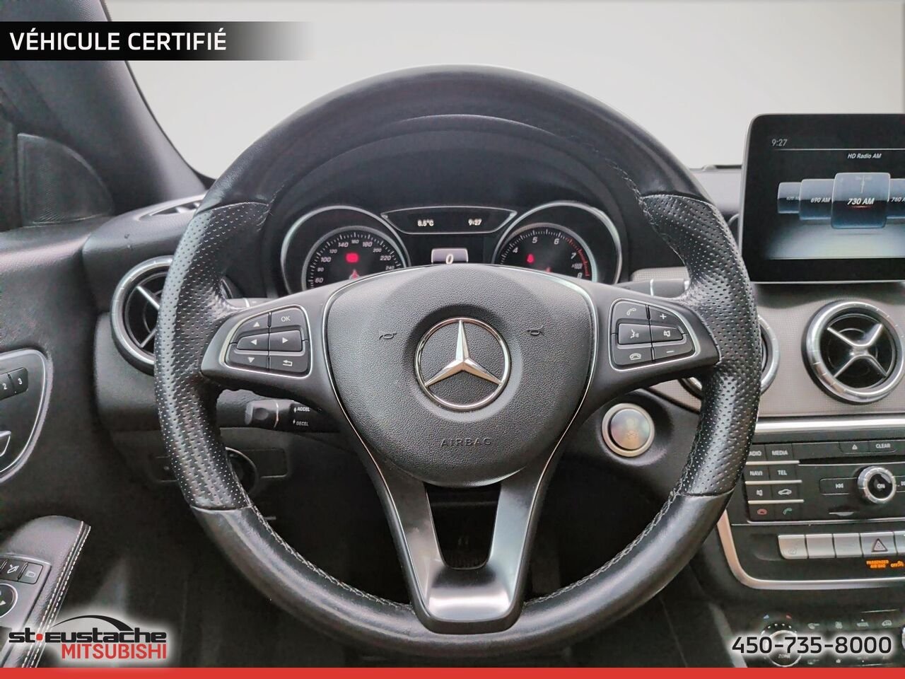 Mercedes-Benz CLA 2019 Noir Saint-Eustache - photo #9