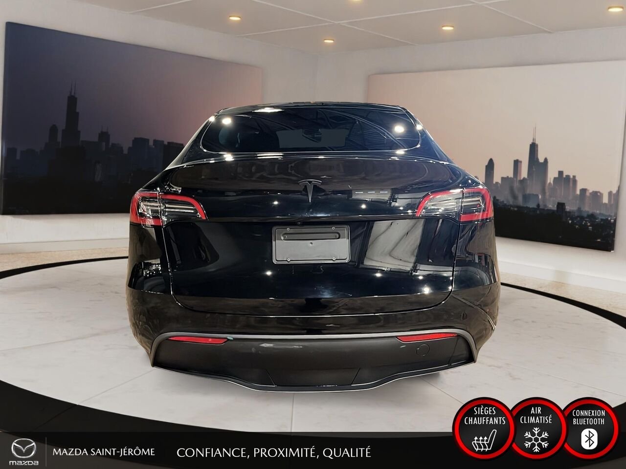 2023 Tesla Model Y MOON ROOF | LEATHER | Black Saint-Jérôme - photo #6