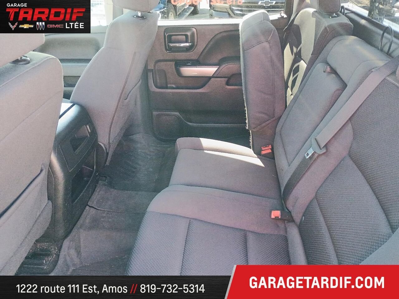 CHEVROLET SILVERADO 1500 4RM, EMP. COURT, CABINE 45178C 2018 Noir Amos - photo #9