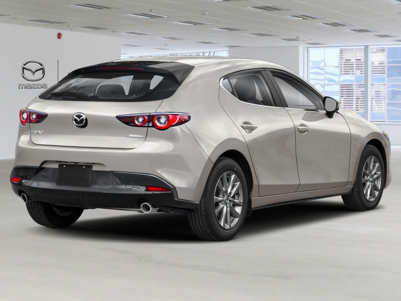 2025 Mazda Mazda3 Sport VIN JM1BPBLM0S1798933 Platinum Quartz Metallic Chicoutimi - photo #2