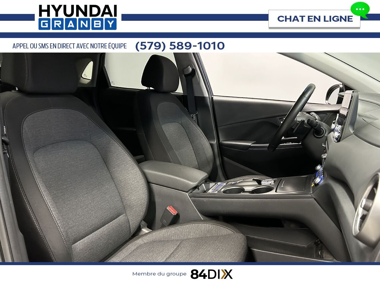 2023 Hyundai Kona Electric Black Granby - photo #24
