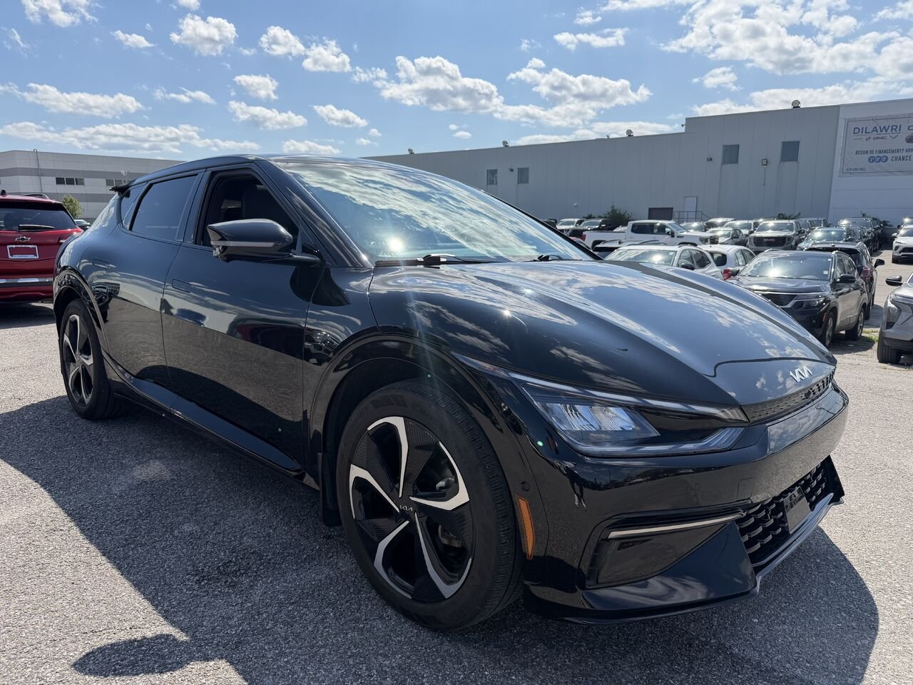 KIA EV6 GT LINE Land TI avec ensemble GT-Line 1 2024 Noir Gatineau - photo #24