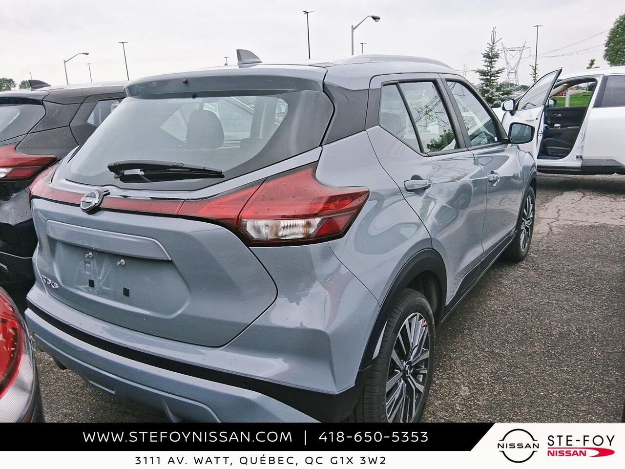 Nissan Kicks SV TA 2024 Gris Ste-Foy - photo #1