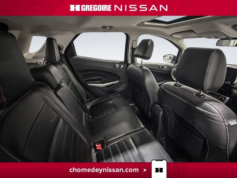 Ford EcoSport CL6893 | Titanium * 4WD * Cuir * Toit * Caméra 2018 Noir Laval - photo #23