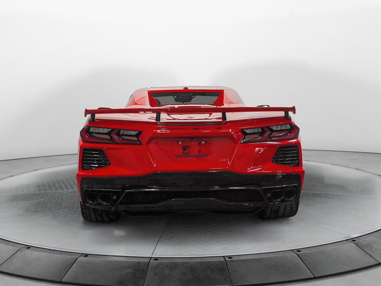 CHEVROLET CORVETTE STINGRAY CABRIOLET Stingray 3LT Groupe Z51 2025 Rouge Sherbrooke - photo #2