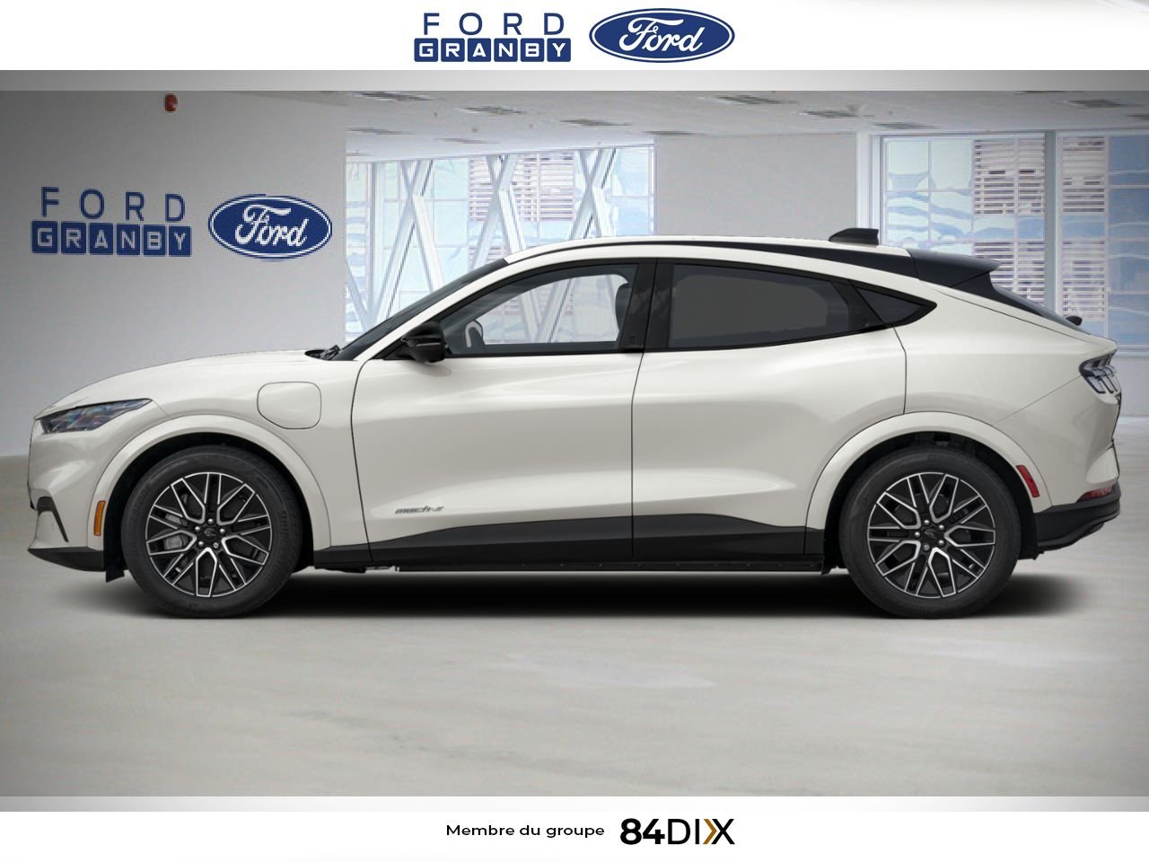 2026 Ford Mustang Mach-E Star White Metallic Tri-Coat Granby - photo #2