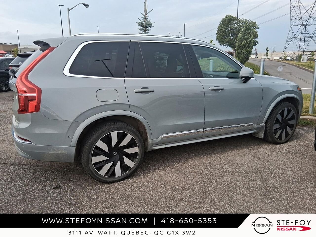 Volvo XC90 Recharge PLUS BRIGHT THEME PHEV 2024 Gris Ste-Foy - photo #0