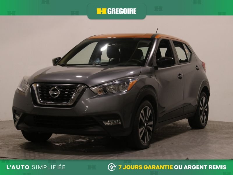 Nissan Kicks 821833 | SV AUTO AC GR ELECT MAGS CAM RECUL BLEUTOOTH 2019 Gris Laval - photo #2