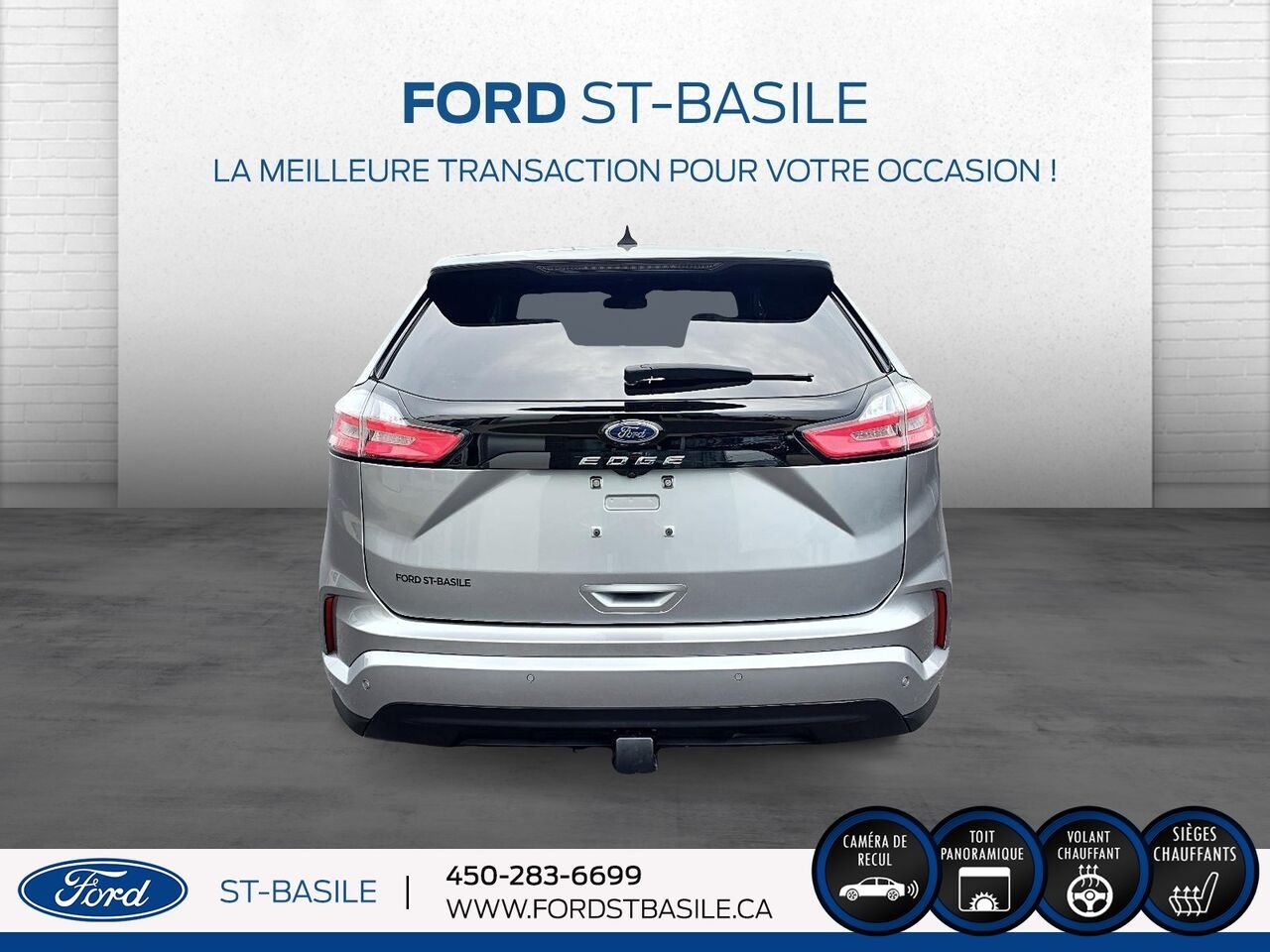 Ford Edge 2024 Argent Saint-Basile-le-Grand - photo #6