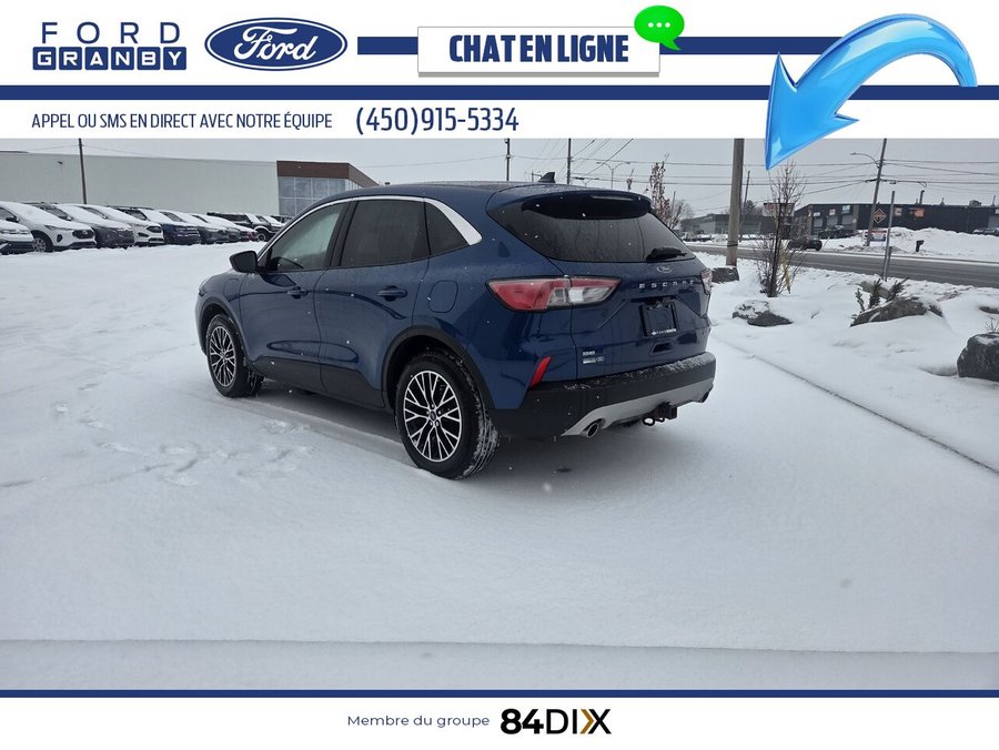 Ford Escape SE hybride rechargeable 2022 Bleu