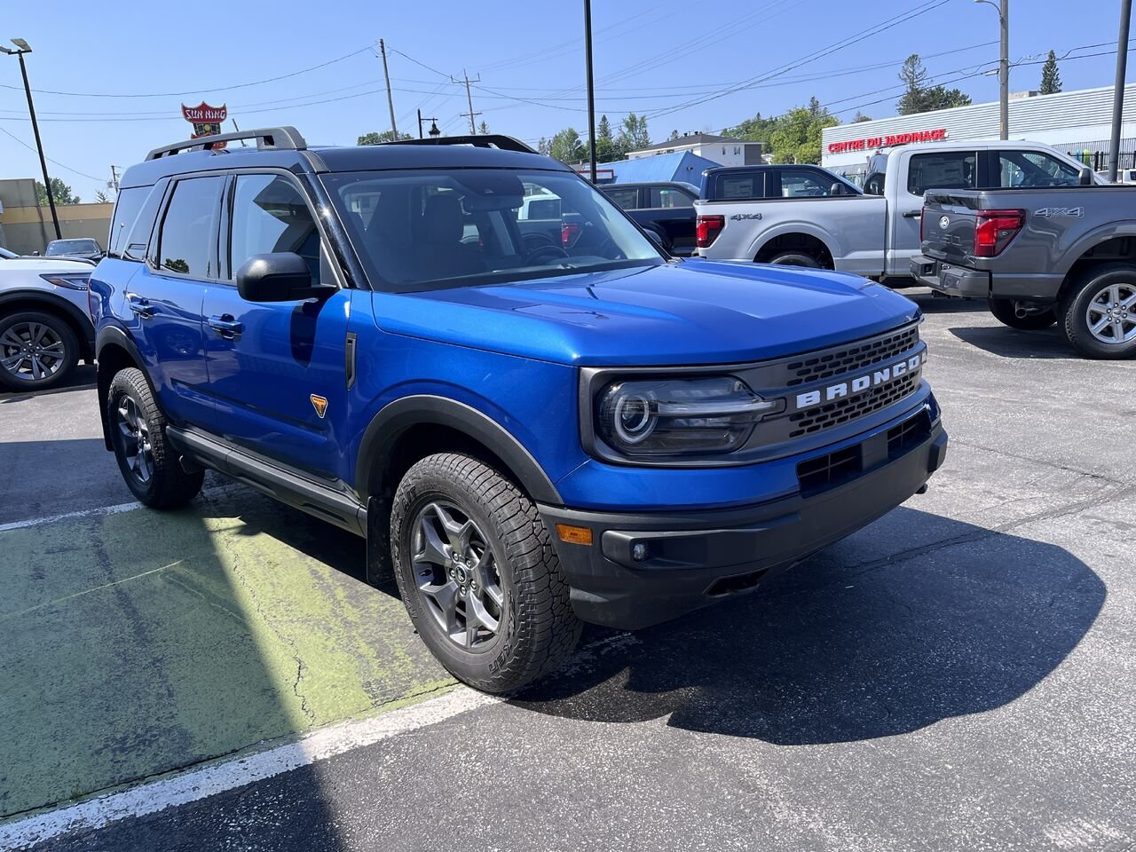 2023 Ford Bronco Sport Blue Mont-Laurier - photo #2