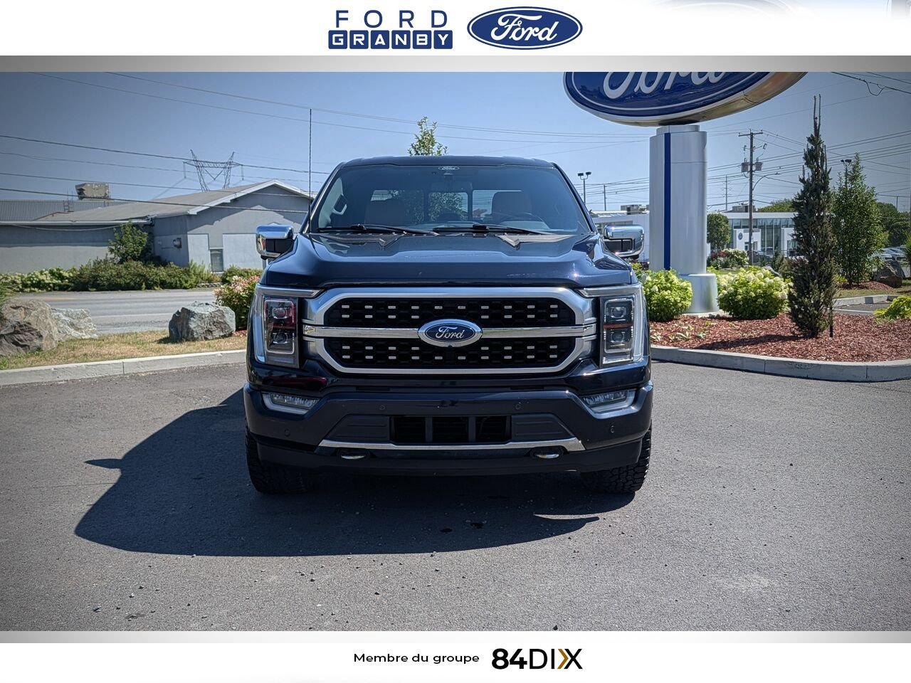 Ford F-150 2021 Bleu Granby - photo #1
