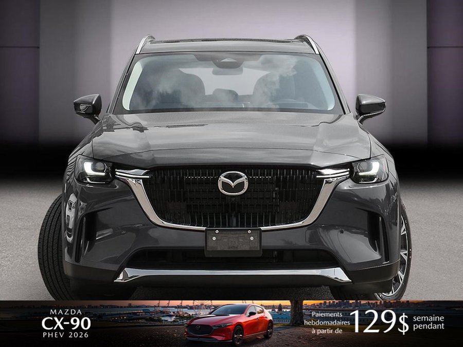 Mazda CX-90 hybride rechargeable 2026 2026 Gris mécanique métallisé