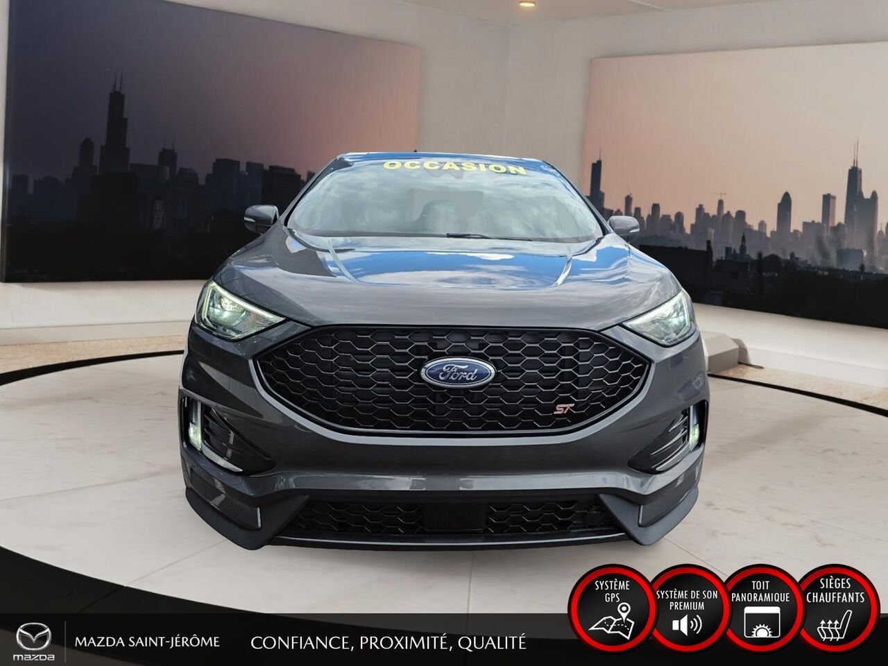 2020 Ford Edge Grey Saint-Jérôme - photo #2