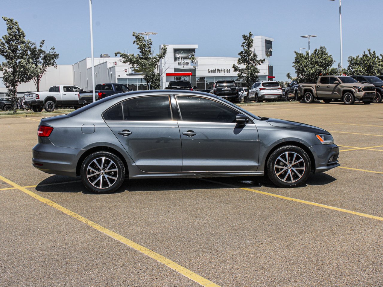 2015 Volkswagen Jetta 4dr 1.8 TSI Auto Comfortline Grey Sherwood Park - photo #9