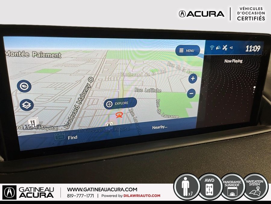 Acura MDX *** UN PROPRIO + BAS KILOMÉTRAGE *** 2024 Blanc