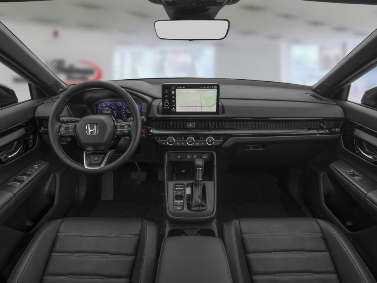 Honda CR-V hybride Touring Traction Intégrale 2026 Noir Gatineau - photo #8