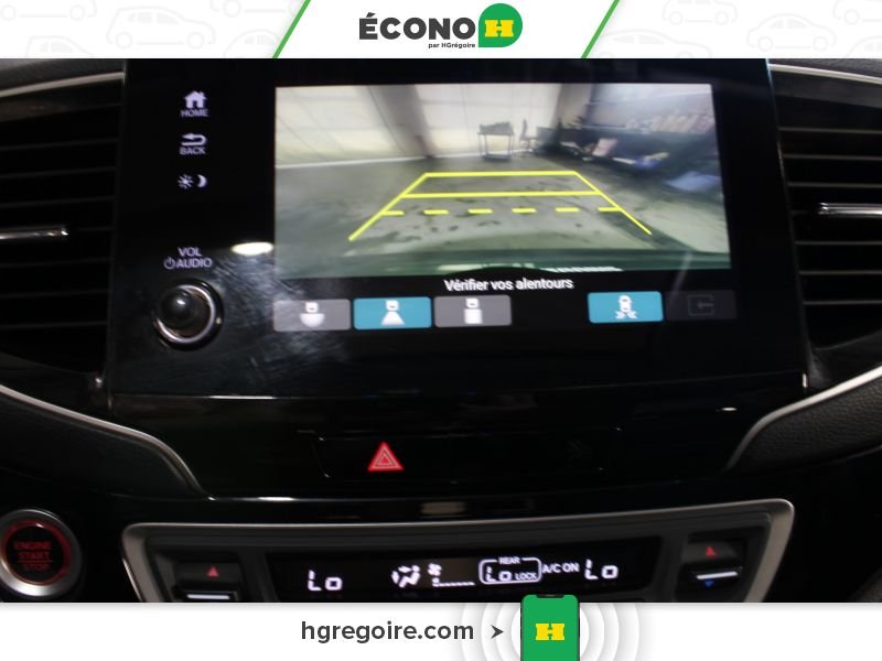Honda Pilot R3693A | TOURING CUIR TOIT CAMERA BLUETOOTH SIEGES CHAUFFAN 2019 Noir Laval - photo #19