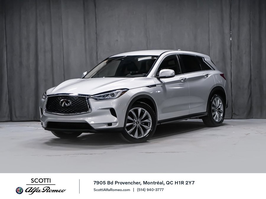 2020 Infiniti QX50 APPLE CAR PLAY VOLANT CHAUFFANT Silver