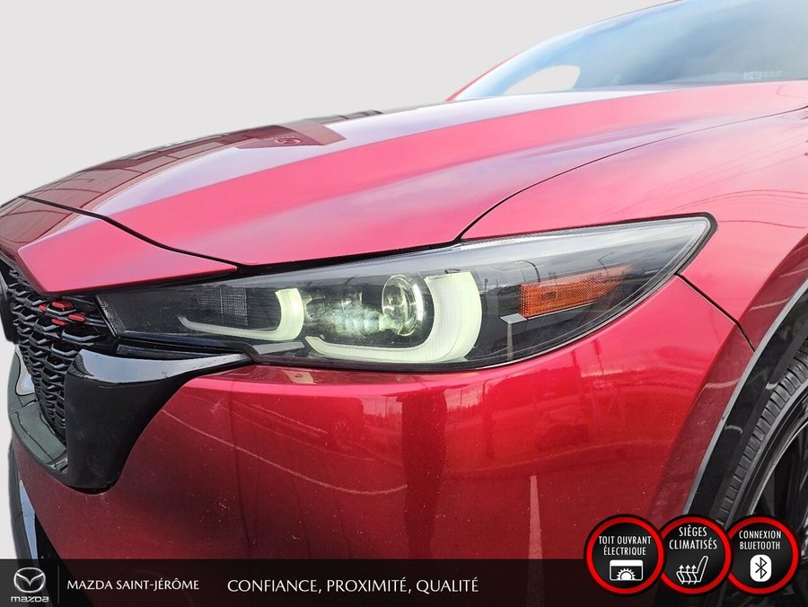 Mazda CX-5 Sport | CUIR | TOIT OUVRANT | AWD | 2023 Rouge
