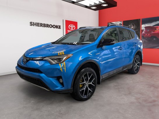 Toyota RAV4 Hybride 2017 2017 Bleu orage électrique