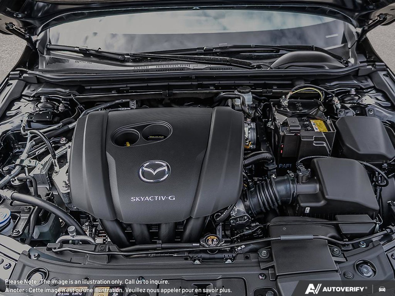 2026 Mazda Mazda3 Sport JM1BPALL1T1888417 Jet Black Mica Mirabel - photo #5