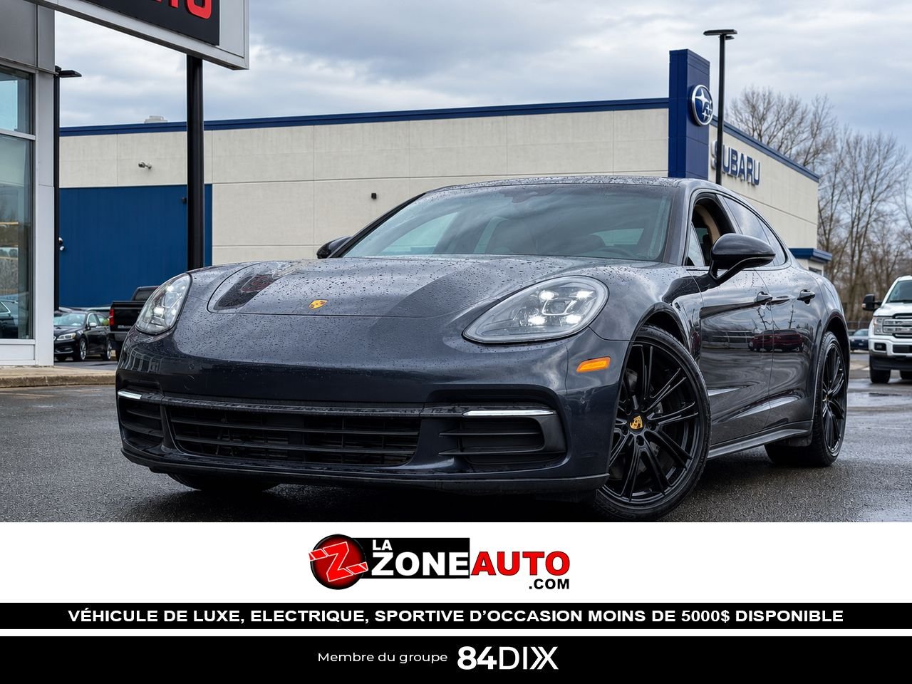 2019 Porsche Panamera 4 Chrono Blue Granby - photo #0